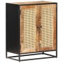 Rough mango wood sideboard natural cane 60x35x75 cm by vidaXL, Sideboards - Ref: Foro24-323141, Price: 277,63 €, Discount: %