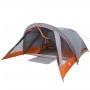 Tienda de campaña para 4 personas impermeable gris y naranja de , Tiendas de campaña - Ref: Foro24-94715, Precio: 123,09 €, D...