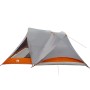 Tienda de campaña para 4 personas impermeable gris y naranja de , Tiendas de campaña - Ref: Foro24-94715, Precio: 123,99 €, D...