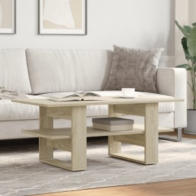 Mesa de centro madera de ingeniería roble Sonoma 102x55x42 cm de , Mesas de centro - Ref: Foro24-823264, Precio: 53,43 €, Des...