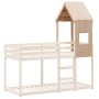 Techo de cama infantil madera maciza pino 55x99x139,5 cm de , Accesorios para camas y somieres - Ref: Foro24-846891, Precio: ...