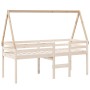 Techo de cama infantil madera maciza pino 209x85,5x88 cm de , Accesorios para camas y somieres - Ref: Foro24-846949, Precio: ...