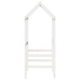 Solid white wood children's bed canopy 108x70x176.5 cm by , Accessories for beds and slatted bases - Ref: Foro24-846989, Pric...