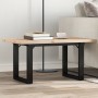 Mesa de centro marco O madera maciza pino y hierro 80x50x40,5cm de , Mesas de centro - Ref: Foro24-3282728, Precio: 70,82 €, ...