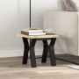 Center table with frame and solid pine and iron wood, 40x40x35.5cm by , Coffee table - Ref: Foro24-3282768, Price: 54,58 €, D...