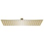 Rain shower head, square, golden stainless steel, 50x30cm by vidaXL, shower heads - Ref: Foro24-147715, Price: 73,98 €, Disco...