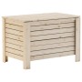 Caja de almacenaje con tapa RANA madera maciza pino 100x49x54cm de , Baúles de almacenamiento - Ref: Foro24-4002323, Precio: ...