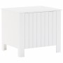 Storage box with lid FROG solid white wood 60x49x54 cm by , Storage trunks - Ref: Foro24-4002328, Price: 78,77 €, Discount: %