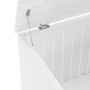 Storage box with lid FROG solid white wood 60x49x54 cm by , Storage trunks - Ref: Foro24-4002328, Price: 78,77 €, Discount: %