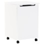 Laundry basket with wheels FROG white pine wood 45x45x64 cm by , Laundry baskets - Ref: Foro24-4002342, Price: 83,08 €, Disco...