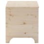 Caja de almacenaje con tapa RANA madera maciza pino 80x49x54 cm de , Baúles de almacenamiento - Ref: Foro24-4002337, Precio: ...