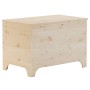 Storage box with lid FROG solid pine wood 80x49x54 cm by , Storage trunks - Ref: Foro24-4002337, Price: 91,06 €, Discount: %