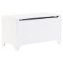 Storage box with lid FROG solid white wood 100x49x54cm by , Storage trunks - Ref: Foro24-4002340, Price: 113,30 €, Discount: %