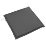 Garden seat cushions, square, set of 2, anthracite color, 45x45x2 cm. by , Cushions for chairs and sofas - Ref: Foro24-847724...