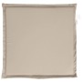 Square garden seat cushions 6 pcs taupe 45x45x2 cm by , Cushions for chairs and sofas - Ref: Foro24-847730, Price: 32,32 €, D...