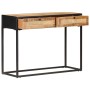 Mesa consola de madera de mango rugosa 100x35x75 cm de vidaXL, Mesas auxiliares - Ref: Foro24-323145, Precio: 204,80 €, Descu...