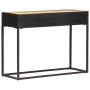 Mesa consola de madera de mango rugosa 100x35x75 cm de vidaXL, Mesas auxiliares - Ref: Foro24-323145, Precio: 204,80 €, Descu...