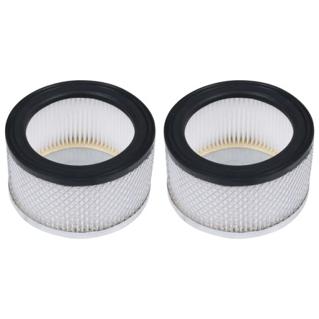 HEPA filters for ash vacuum cleaners 2 pcs washable by vidaXL, Vacuum Cleaner Accessories - Ref: Foro24-147681, Price: 22,32 ...