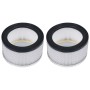 Filtros HEPA para aspiradoras de ceniza 2 uds lavables de vidaXL, Accesorios para aspiradoras - Ref: Foro24-147681, Precio: 2...