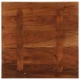 Square table top made of recycled solid wood 60x60x2.5 cm by , Table tops - Ref: Foro24-371195, Price: 53,00 €, Discount: %