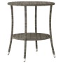 Garden chairs and table with cushions 3 pieces gray PE rattan by , Garden sets - Ref: Foro24-365654, Price: 274,59 €, Discoun...