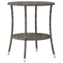 Garden chairs and table with cushions 3 pieces gray PE rattan by , Garden sets - Ref: Foro24-365675, Price: 287,94 €, Discoun...