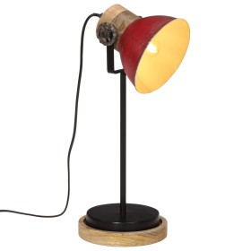 Worn-out red desk lamp 25 W E27 17x17x50 cm by , Lamps - Ref: Foro24-371948, Price: 66,99 €, Discount: %