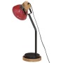 Worn-out red desk lamp 25 W E27 18x18x60 cm by , Lamps - Ref: Foro24-371955, Price: 66,70 €, Discount: %