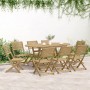 Folding garden chairs 8 pcs acacia wood 48.5x61.5x87 cm by , Garden chairs - Ref: Foro24-3214229, Price: 374,81 €, Discount: %