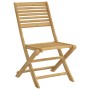 Folding garden chairs 8 pcs acacia wood 48.5x61.5x87 cm by , Garden chairs - Ref: Foro24-3214229, Price: 374,81 €, Discount: %