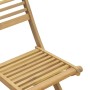 Folding garden chairs 8 pcs acacia wood 48.5x61.5x87 cm by , Garden chairs - Ref: Foro24-3214229, Price: 374,81 €, Discount: %