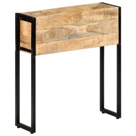 Jardinera de madera de mango rugosa 60x20x68 cm de vidaXL, Maceteros y jardineras - Ref: Foro24-321941, Precio: 77,99 €, Desc...