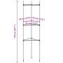 Support for tomatoes, 2 units, made of steel and PP, 116 cm. by , Pot stands - Ref: Foro24-4009283, Price: 23,14 €, Discount: %