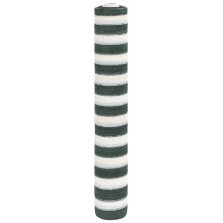 HDPE Sichtschutznetz grün und weiß 1,5x10 m 150 g/m² von , Sonnenschirme - Ref: Foro24-4003731, Preis: 28,85 €, Rabatt: %