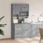 Mueble de cocina madera de ingeniería gris Sonoma 95x50x180 cm de , Armarios de cocina - Ref: Foro24-3276537, Precio: 286,89 ...