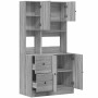 Mueble de cocina madera de ingeniería gris Sonoma 95x50x180 cm de , Armarios de cocina - Ref: Foro24-3276537, Precio: 286,89 ...