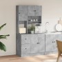 Kitchen cabinet in gray concrete engineered wood, 95x50x180 cm by , Kitchen cabinets - Ref: Foro24-3276535, Price: 300,32 €, ...