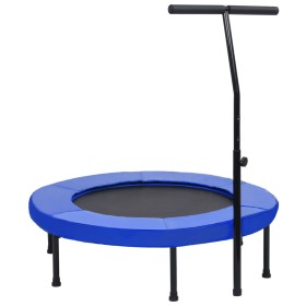 Cama elástica fitness con asa y almohadilla de seguridad 102 cm de vidaXL, Trampolín - Ref: Foro24-92487, Precio: 90,01 €, De...