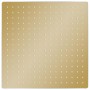 Cabezal ducha efecto lluvia acero inox cuadrado dorado 40x40 cm de vidaXL, Cabezales de ducha - Ref: Foro24-147711, Precio: 6...