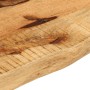 Solid mango wood natural edge table top 110x20x2.5 cm by , Table tops - Ref: Foro24-370325, Price: 35,15 €, Discount: %