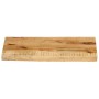 Solid mango wood natural edge table top 50x30x2.5 cm by , Table tops - Ref: Foro24-370331, Price: 27,18 €, Discount: %