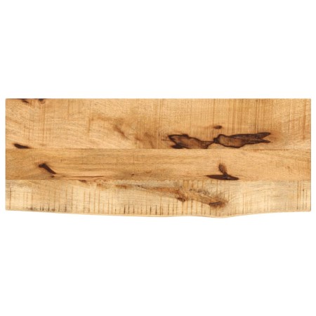 Solid mango wood natural edge table top 70x30x2.5 cm by , Table tops - Ref: Foro24-370333, Price: 30,84 €, Discount: %