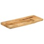 Solid mango wood natural edge table top 70x30x2.5 cm by , Table tops - Ref: Foro24-370333, Price: 30,84 €, Discount: %