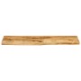 Solid mango wood natural edge table top 120x30x2.5 cm by , Table tops - Ref: Foro24-370338, Price: 51,87 €, Discount: %