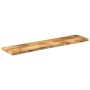 Solid mango wood natural edge table top 160x40x2.5 cm by , Table tops - Ref: Foro24-370352, Price: 96,57 €, Discount: %