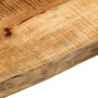 Solid mango wood natural edge table top 160x40x2.5 cm by , Table tops - Ref: Foro24-370352, Price: 96,57 €, Discount: %