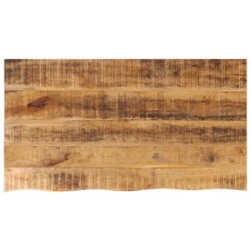 Solid mango wood natural edge table top 110x60x2.5 cm by , Table tops - Ref: Foro24-370359, Price: 82,27 €, Discount: %