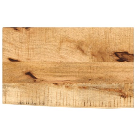 Solid mango wood table board with natural edge, measuring 50x20x3.8 cm. by , Table tops - Ref: Foro24-370367, Price: 20,59 €,...