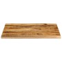 Solid mango wood natural edge table top 110x80x2.5 cm by , Table tops - Ref: Foro24-370365, Price: 110,73 €, Discount: %