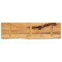 Solid mango wood natural edge table top 120x30x3.8 cm by , Table tops - Ref: Foro24-370386, Price: 63,02 €, Discount: %